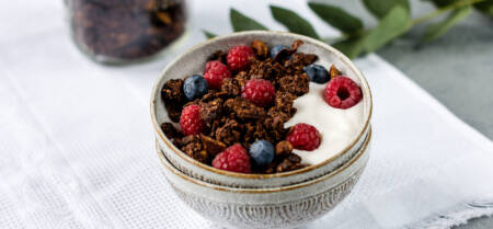 Chokolade granola