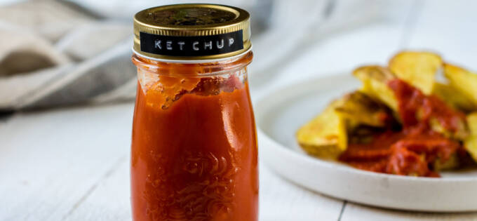 Hjemmelavet tomatketchup