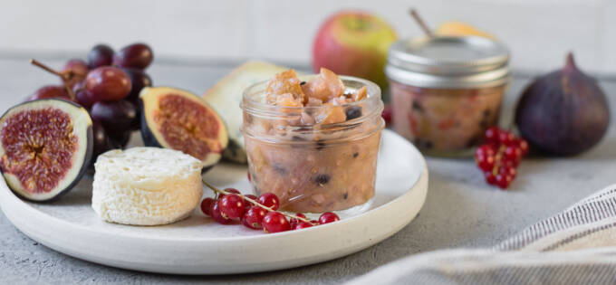 Paerechutney til ostetallerkenen