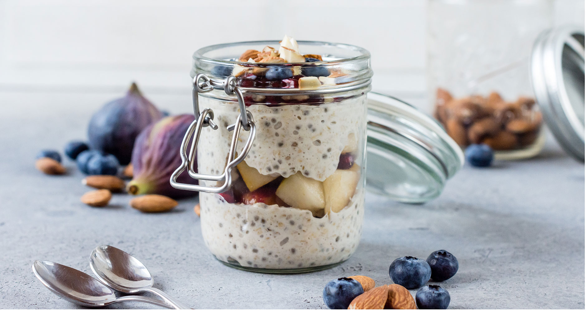 Vegane overnight oats