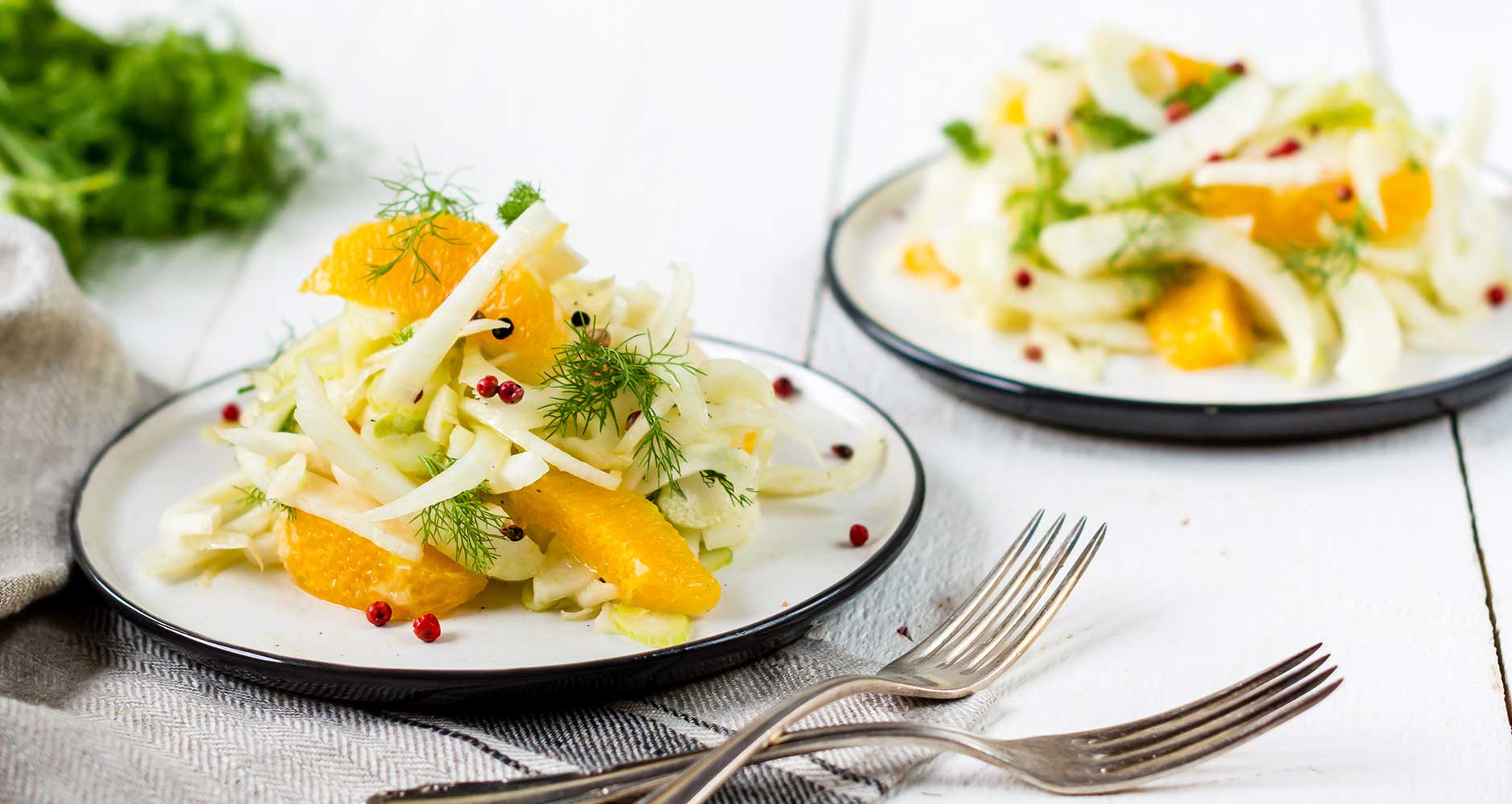 Fennikel-appelsin-salat