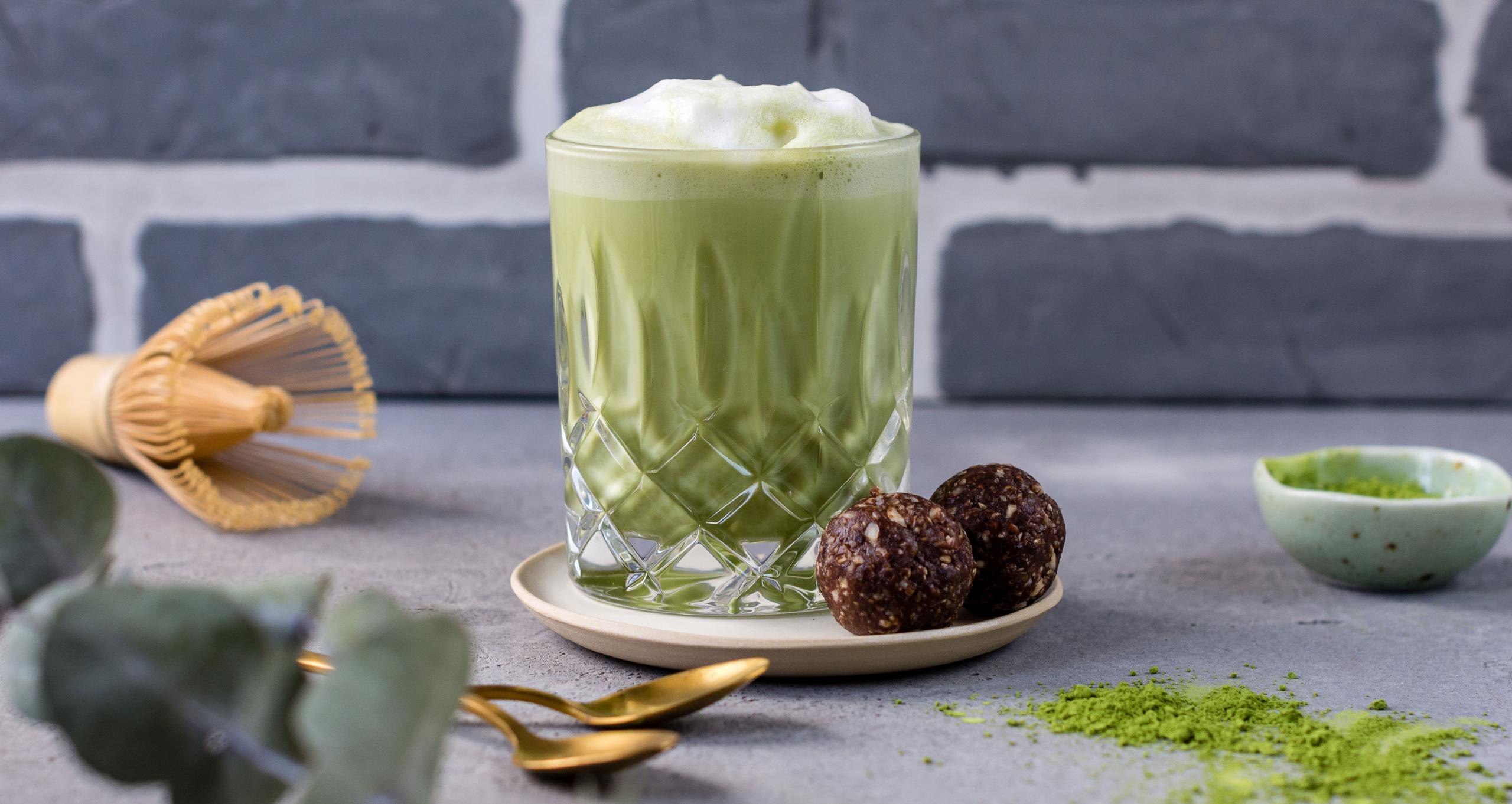 Vegansk Matcha Latte